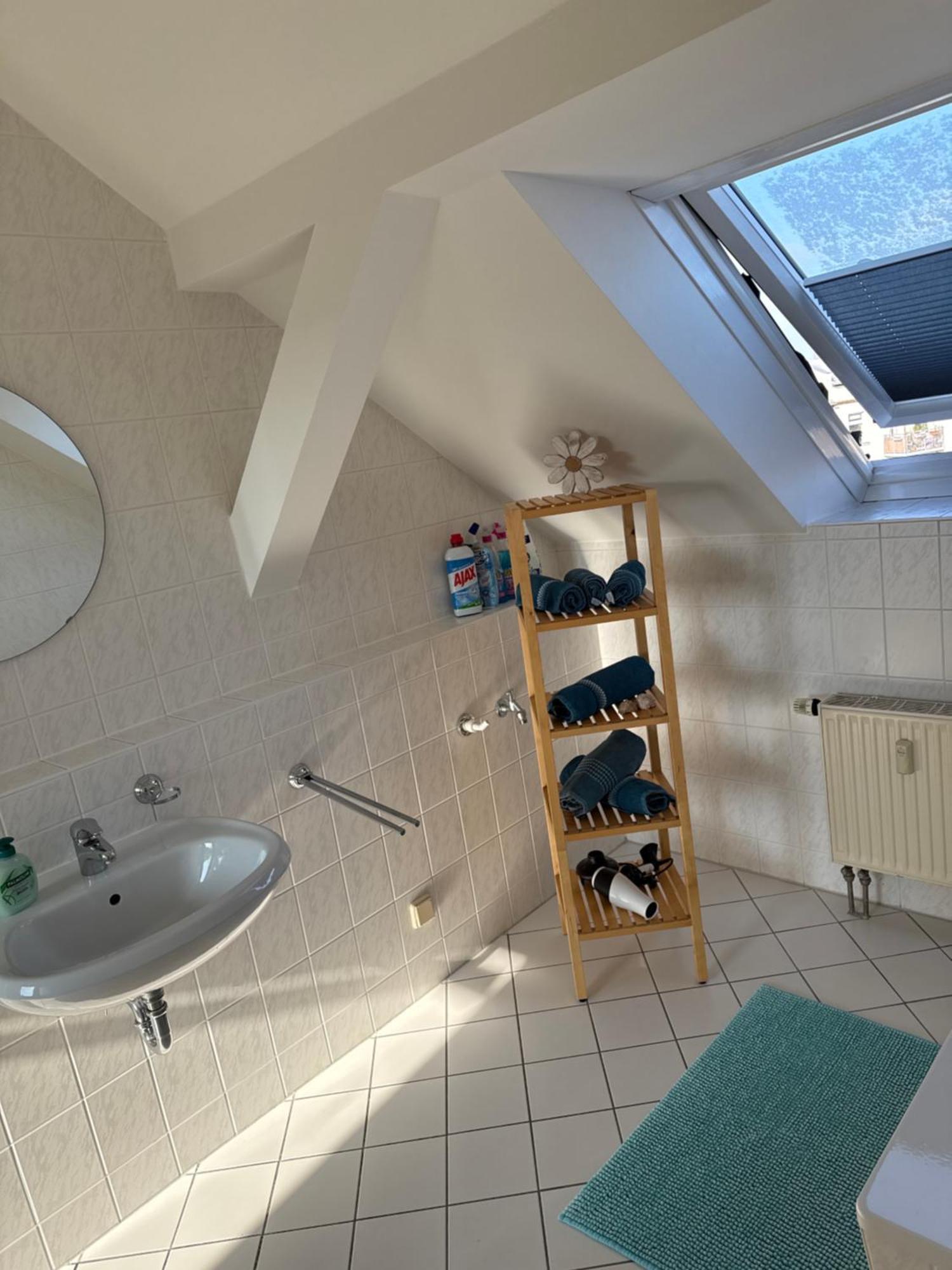 Kuschelige Dachgeschosswohnung Am Clarapark Leipzig Exterior foto